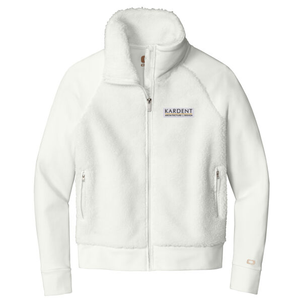 Embroidered Kardent - Ladies Luuma Sherpa Full Zip Thumbnail