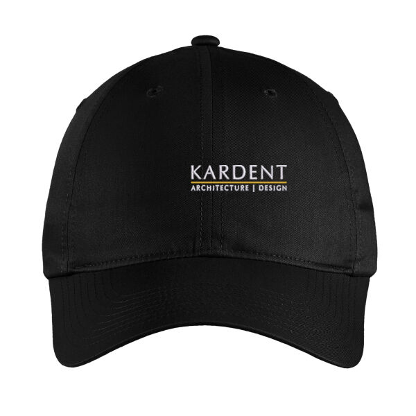 Men’s/Unisex Kardent Embroidered Off Center - Unstructured Cotton/Poly Twill Cap Thumbnail